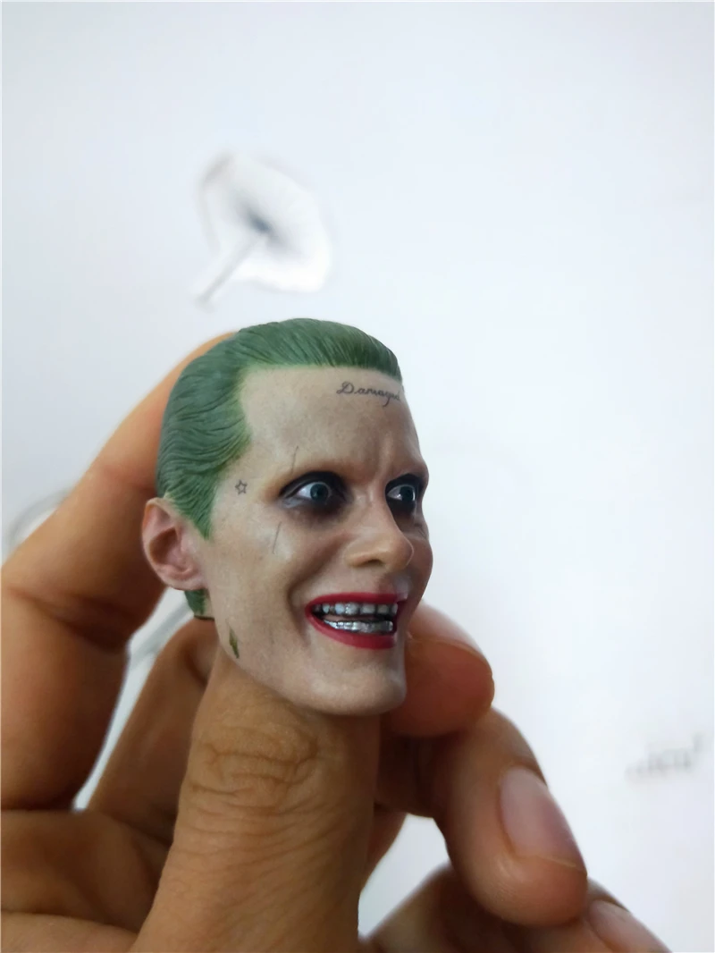 1/6 масштаб Джокер голова лепить Смеющийся фиолетовый пальто версия модель для 12 в