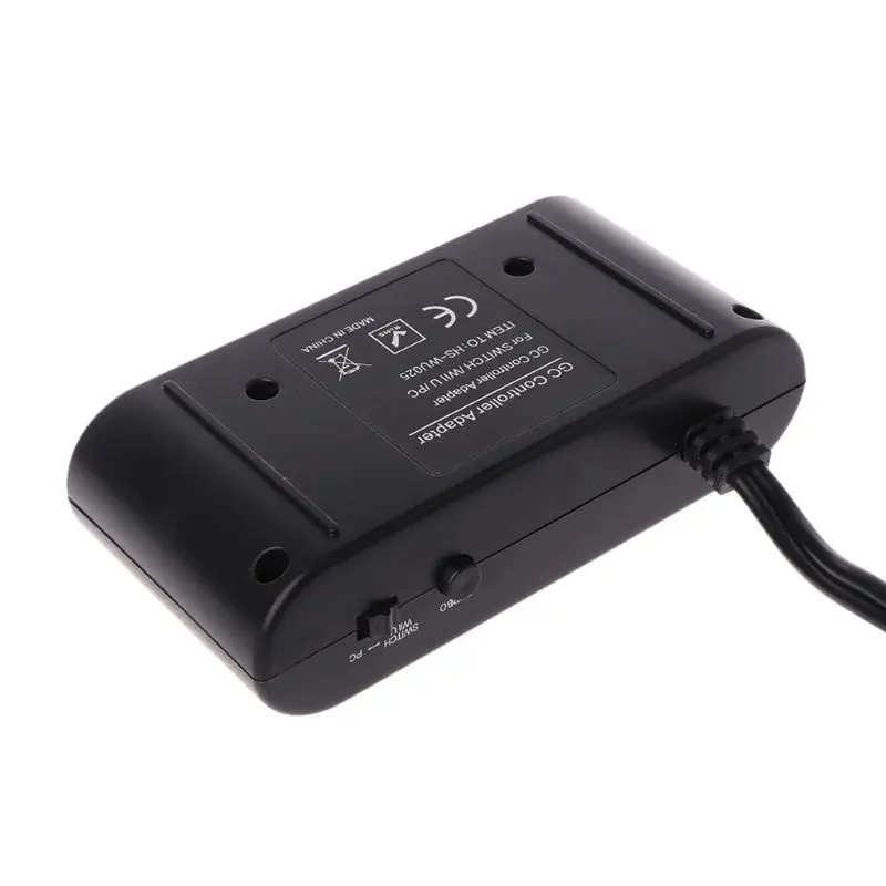 4 порта GC к WIIU PC переключатель для GameCube контроллеры USB адаптер конвертер Nintendo WiiU