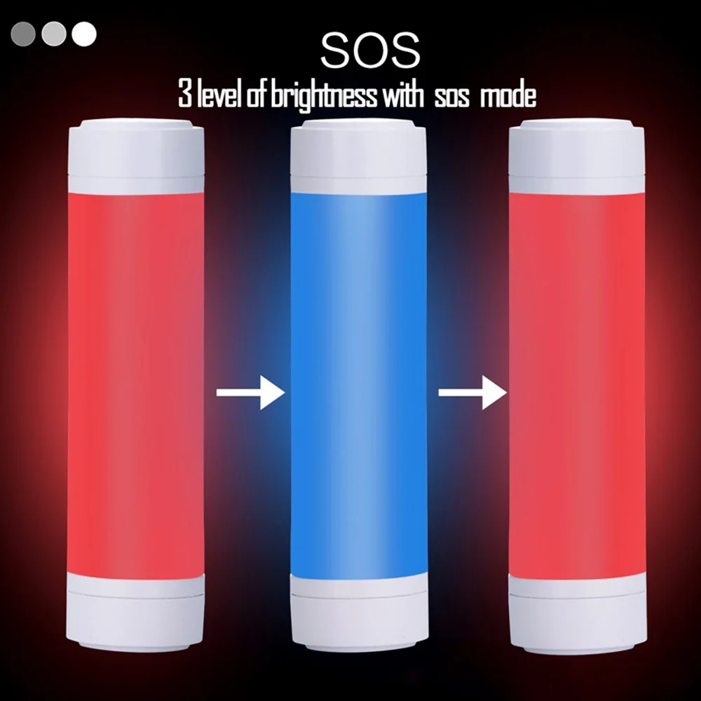 Новый фонарь для кемпинга SOS аварийный светодиодный свет с магнитной палаткой