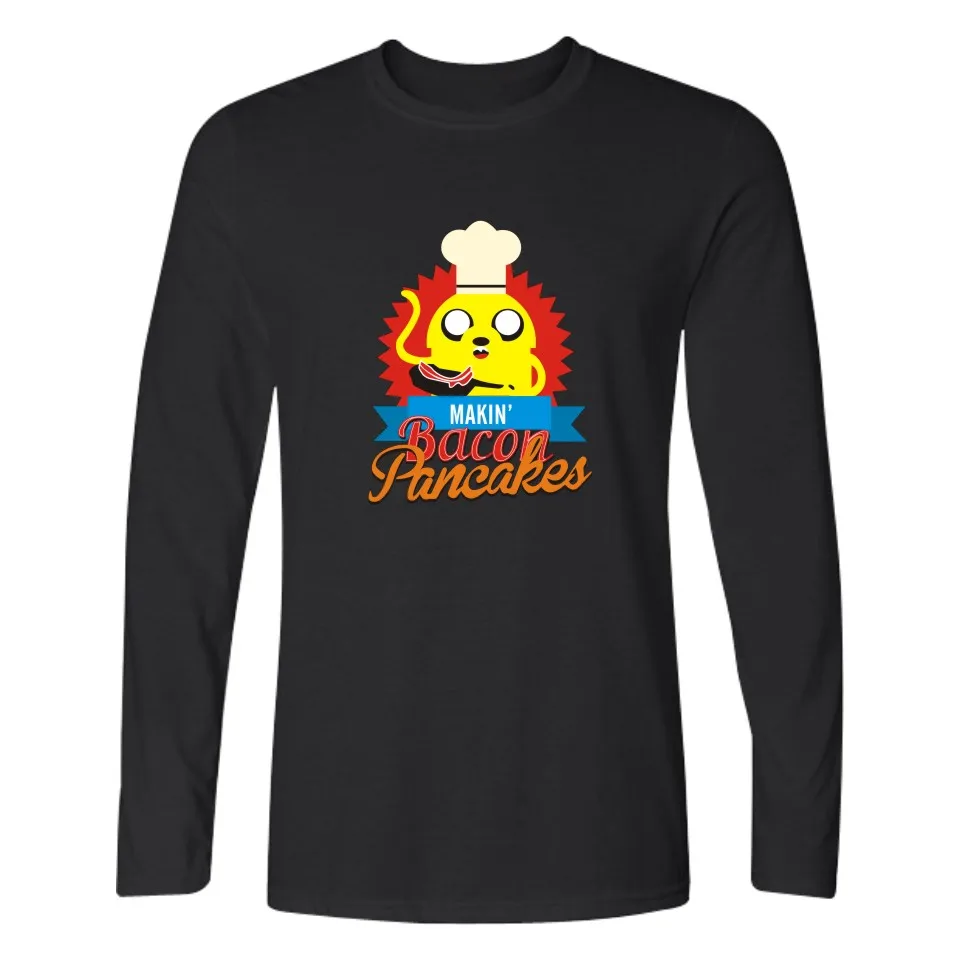 Аниме забавное приключение время модная искусственная кожа облегающие футболки