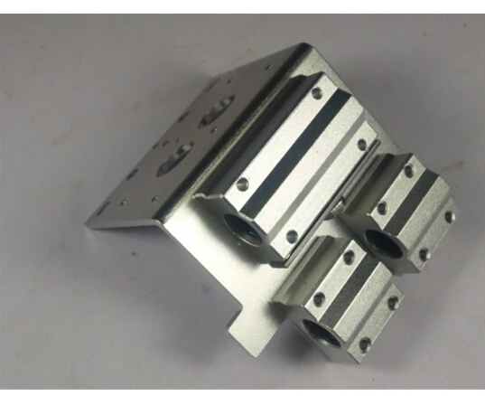 Аксессуары для 3D принтера Reprap Prusa i3 двойные насадки с осью X металлическая двойная