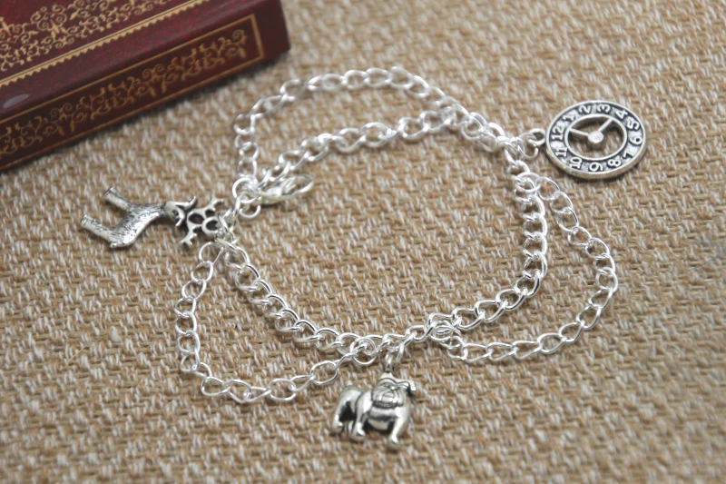 Браслеты с подвесками в стиле Ганнибала браслет на тему Уилла Грэма серебряный