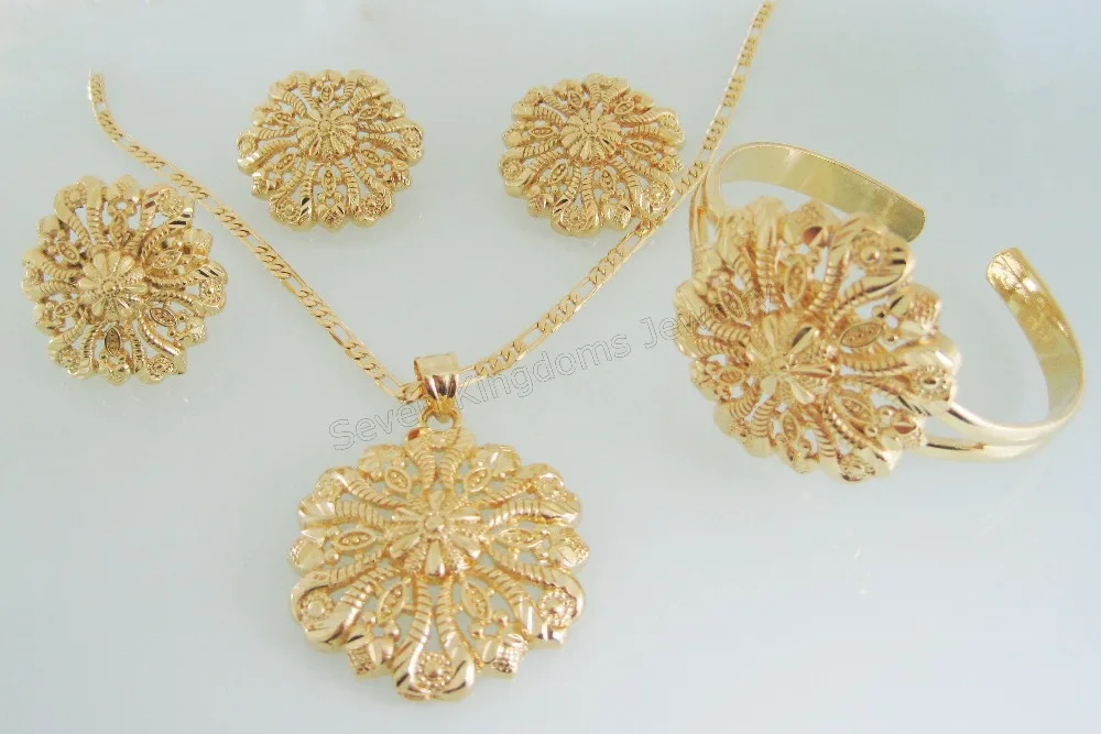 Минимальный заказ цепочка с подвеской Фигаро кольцо и подвеска свадебный набор