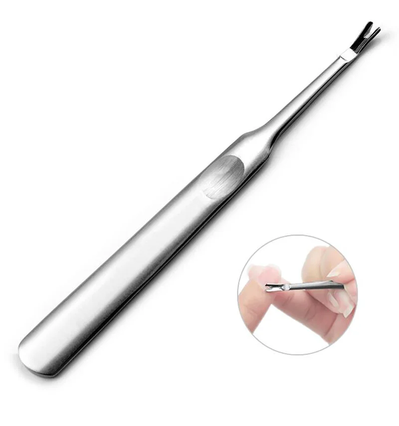 2 шт. кобальтовые кутикулы из нержавеющей стали|nail pusher spoon remover|pusher spoonnail |