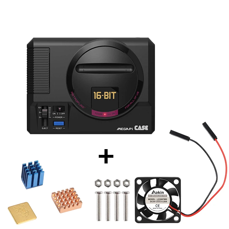 SddcFor Raspberry Pi 3 Retroflag MEGAPi чехол/Функциональная кнопка игрового контроллера для B Plus