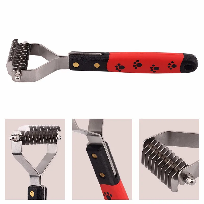 10/13/18 Blades Pet Dog Cat Grooming Trimmer Tool Hair removal accessories Fur Comb Brush Rake cats products for pets |