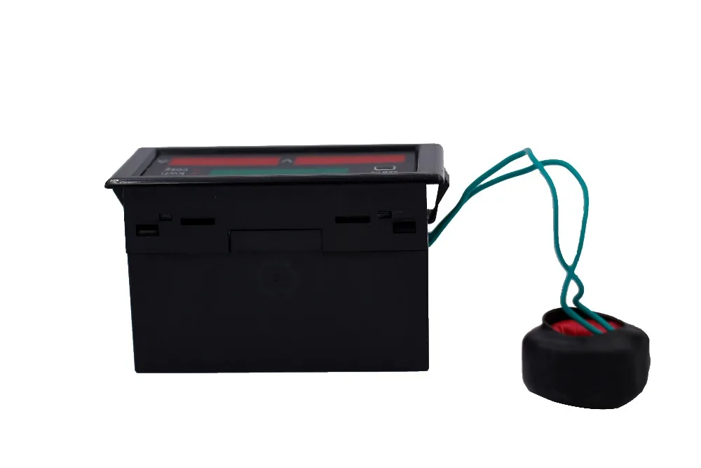 10 шт./лот AC 80 300 В 100A амперметр вольтметр Ампер светодиодный дисплей фактор