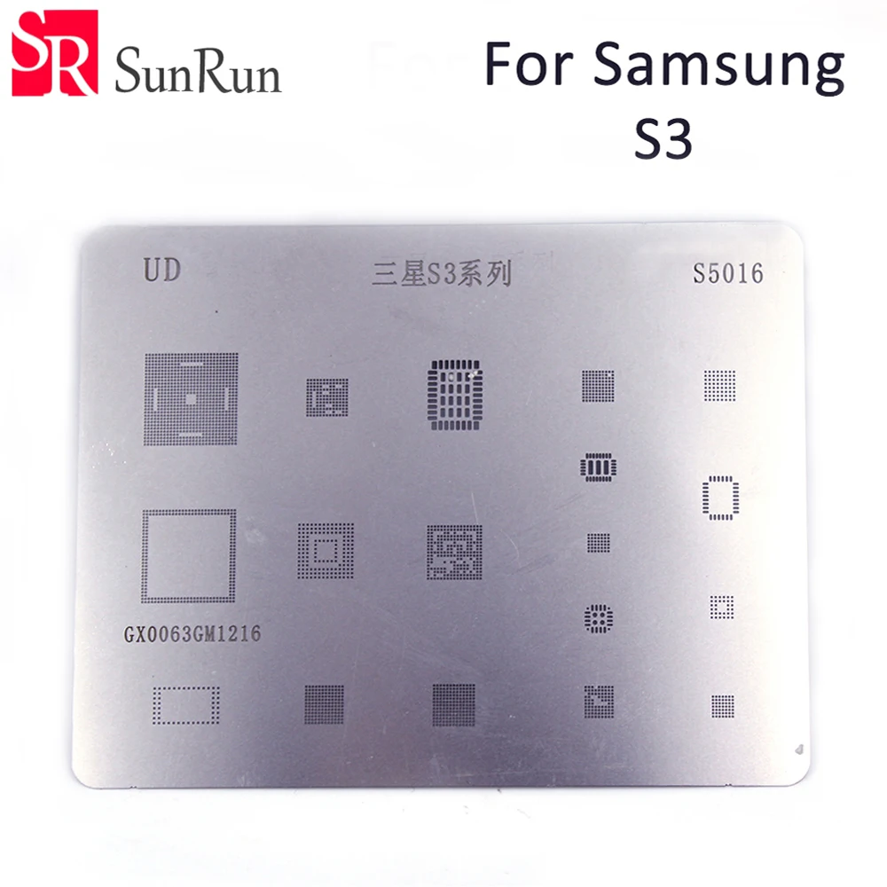 13 шт. BGA прямой трафарет нагрева BGA трафарет для samsung i9300 s3 i9000 s4 Note 3 Note4 S5 S6 Note5 Note6 S6Edge S7Edge
