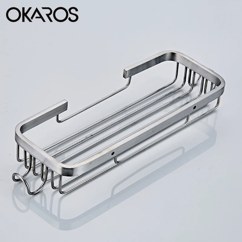 Держатель для мыла OKAROS корзина держатель чехол из нержавеющей стали никель