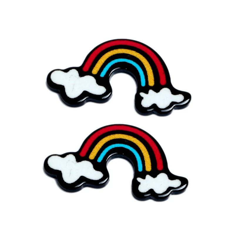 20Pcs Acrylic Style Decoration Crafts Cabochon Flatback Embellishments For Scrapbooking Kawaii DIY Accessories | Дом и сад