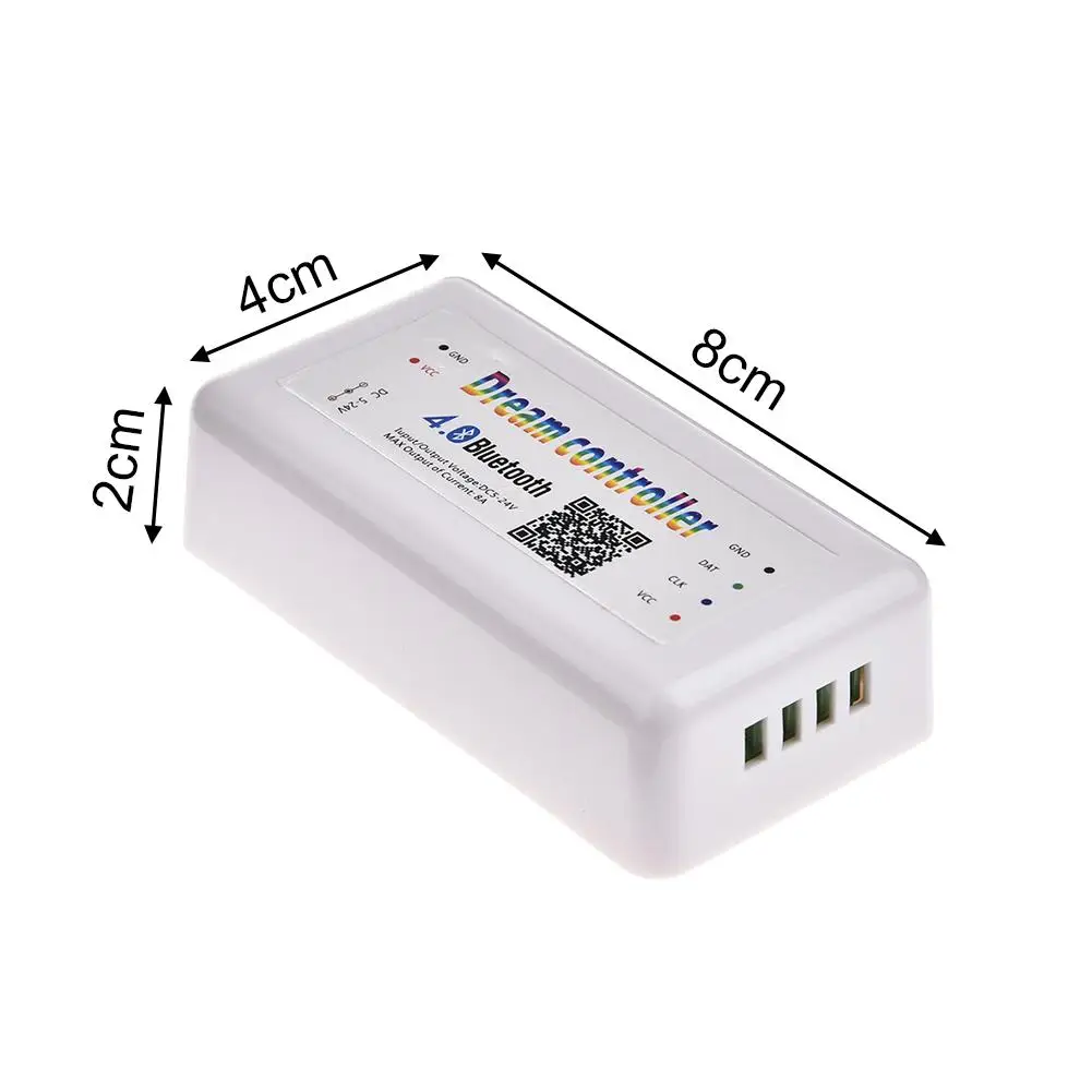 LAIDEYI DC5V-24V WS2811/WS2812/WS2801/SK6812 магический светильник контроллер светодиодный цифровой цветной Bluetooth музыкальный контроллер