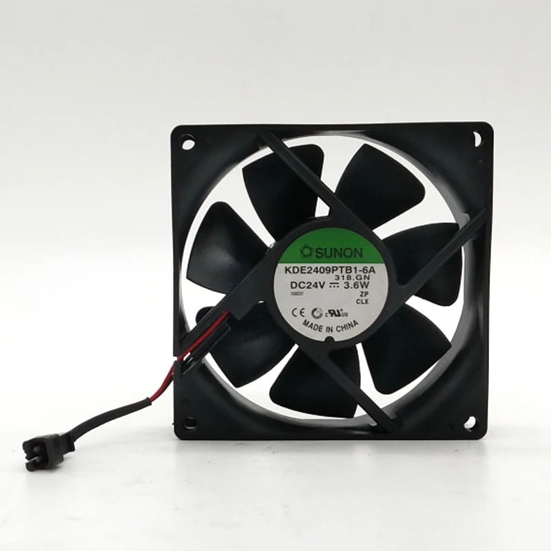 SUNON KDE2409PTB1-6A 9 см 92x92x25 мм 9225 DC 24 В 3,6 Вт чехол инвертор сервера Вентилятор охлаждения