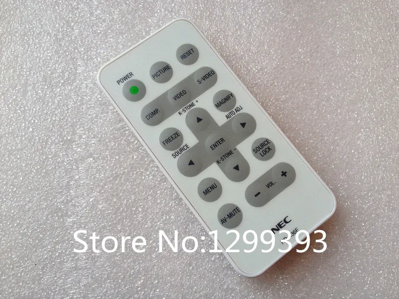 

Projector remote control RD - 436 - e NP100 NP100 + remote control