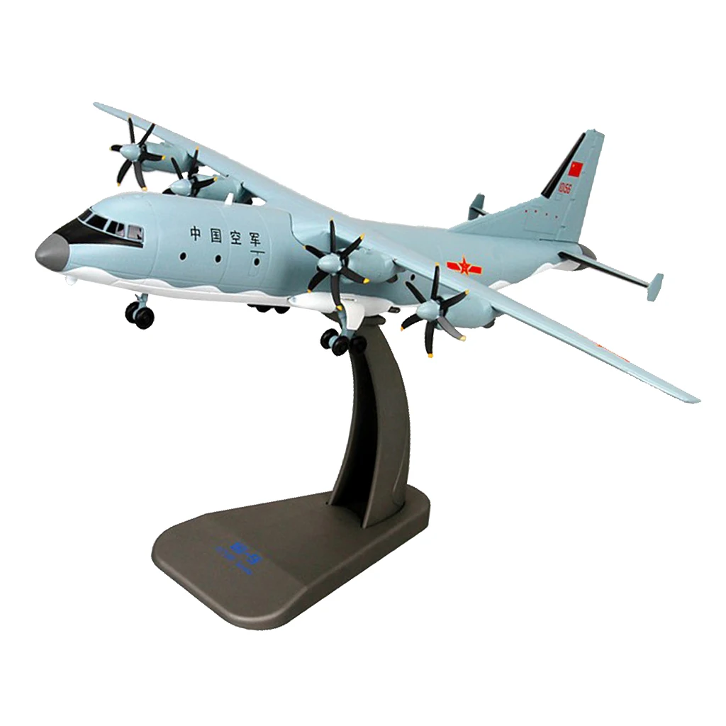 1:100 весов самолет Shaanxi модели литья под давлением 350x190x350mm | Игрушки и хобби