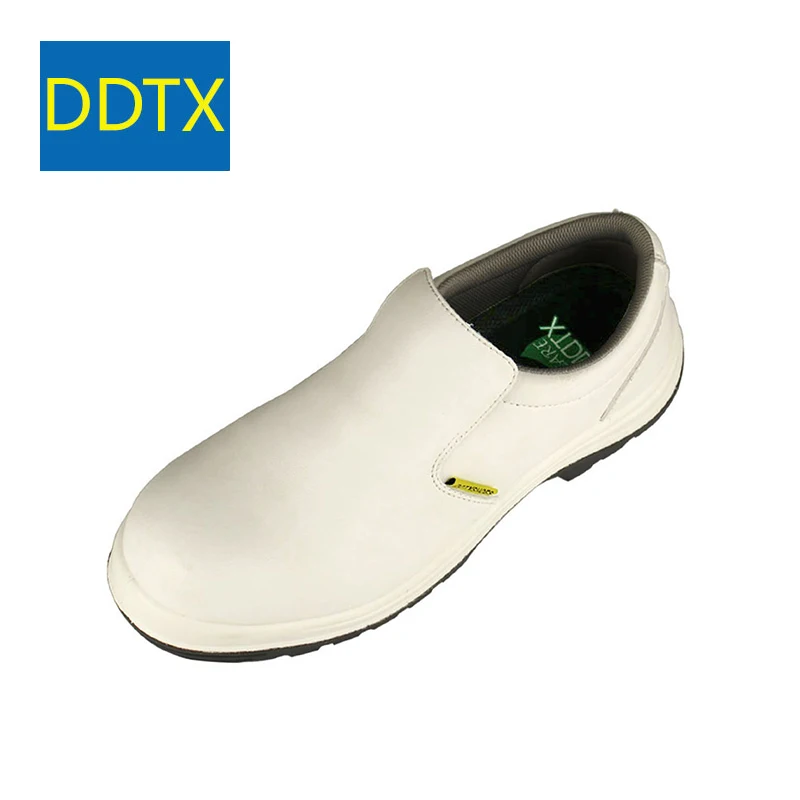 

DDTX Мужская безопасная кухонная рабочая обувь, водонепроницаемая, маслостойкая, комбинированная, нескользящая, удобная, Антистатическая, бе...