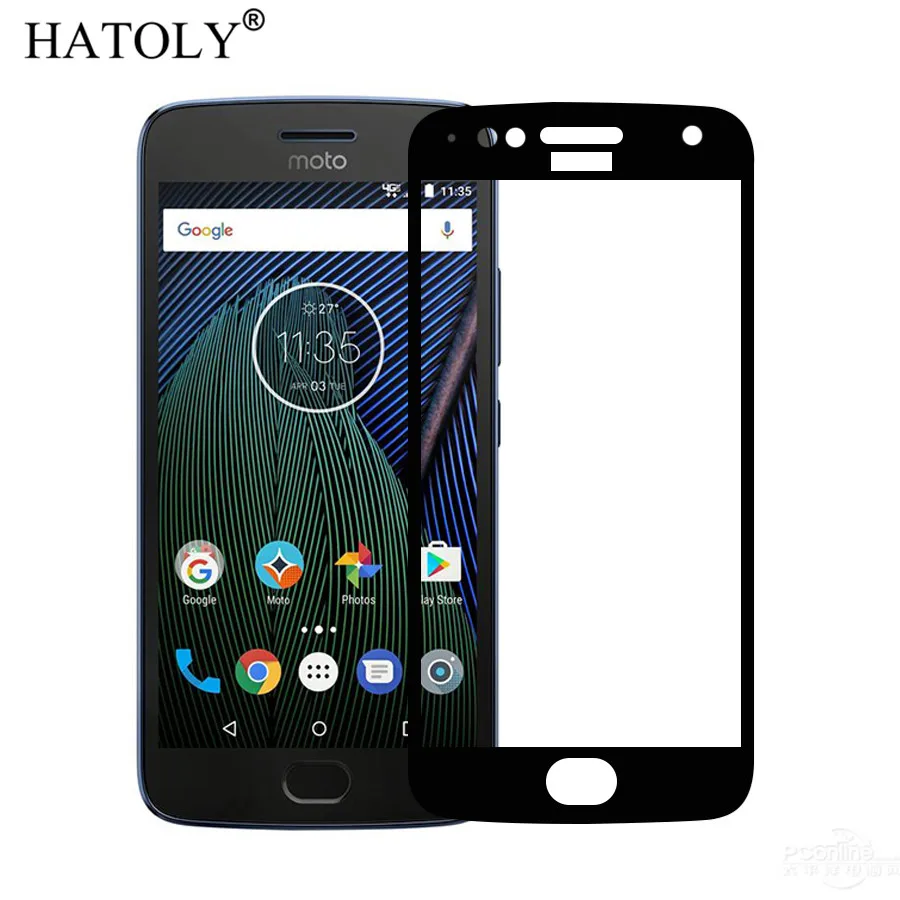 2 шт. Защитное стекло для экрана Moto G5S Plus закаленное Motorola HATOLY|screen protector glass|screen