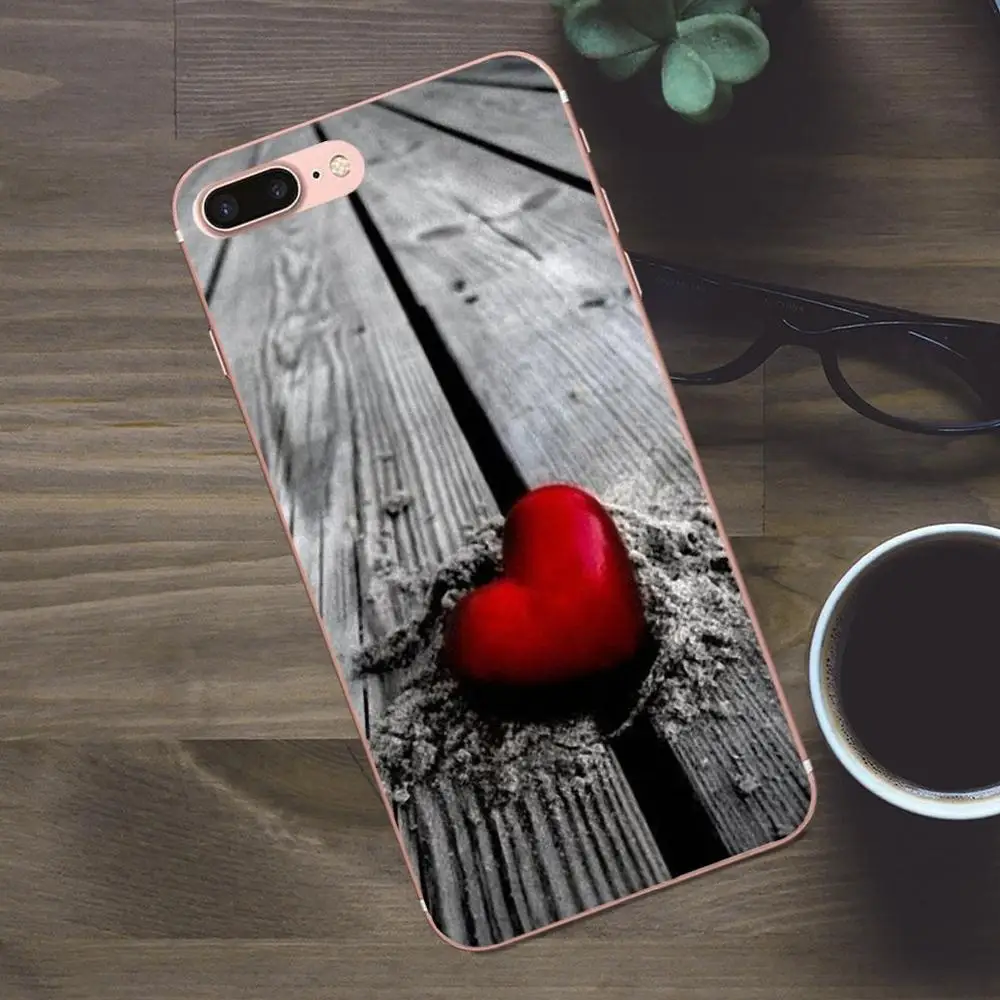 Bixedx для Apple iPhone X 4 4S 5 5C SE 6 6S 7 8 Plus Galaxy A3 A5 J1 J2 J3 J5 J7 2017 TPU чехол мобильного телефона I Love
