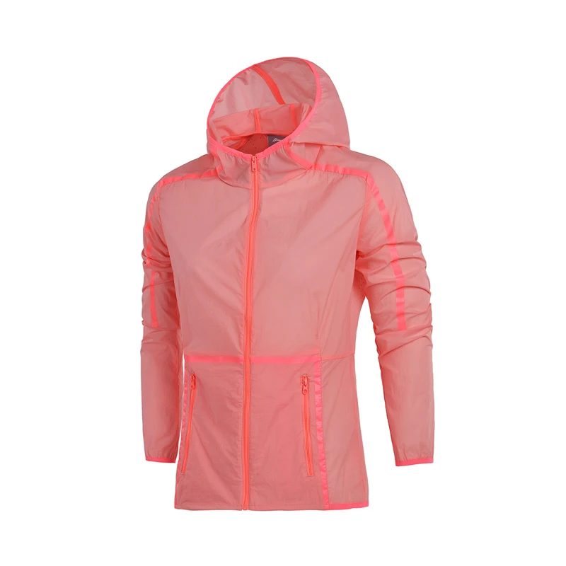 (Клиренс) Li-Ning Женская Pro-Jogger Беговая ветровка супер светильник спортивные куртки