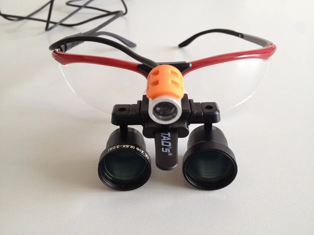 Бинокль 2 5x 3X с регулируемым увеличением|loupe with led|surgical loupesdental surgical loupes |