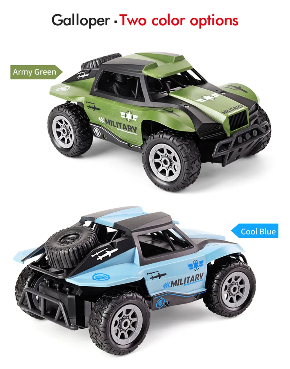 JJRC Q67 2 4G 1/20 военный Короткий грузовик внедорожный Радиоуправляемый автомобиль RTR