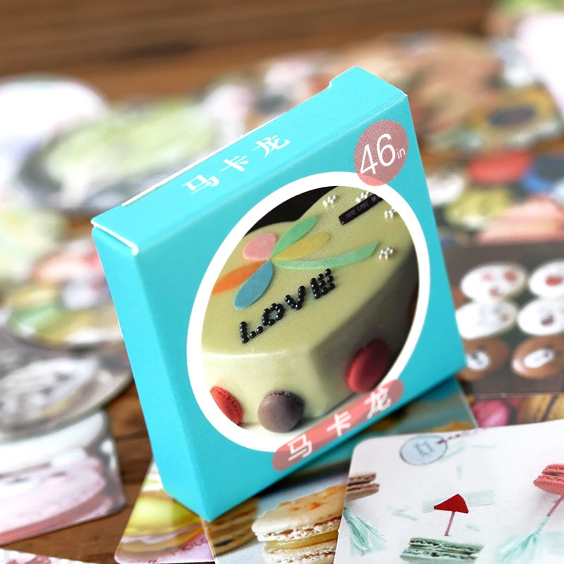 45 шт. милые кавайные наклейки стружка украшение дневника Скрапбукинг наклейка