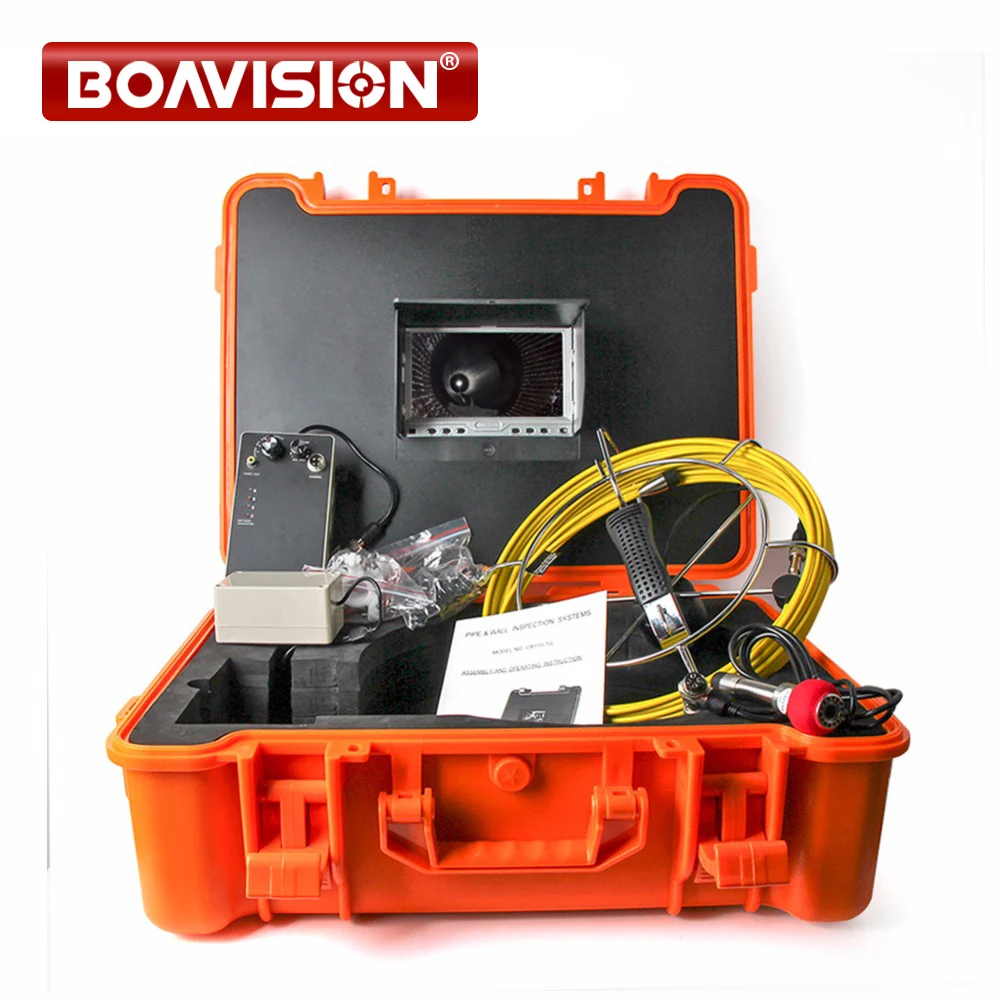 40 м Стекловолоконный кабель Водонепроницаемая промышленная канализационная