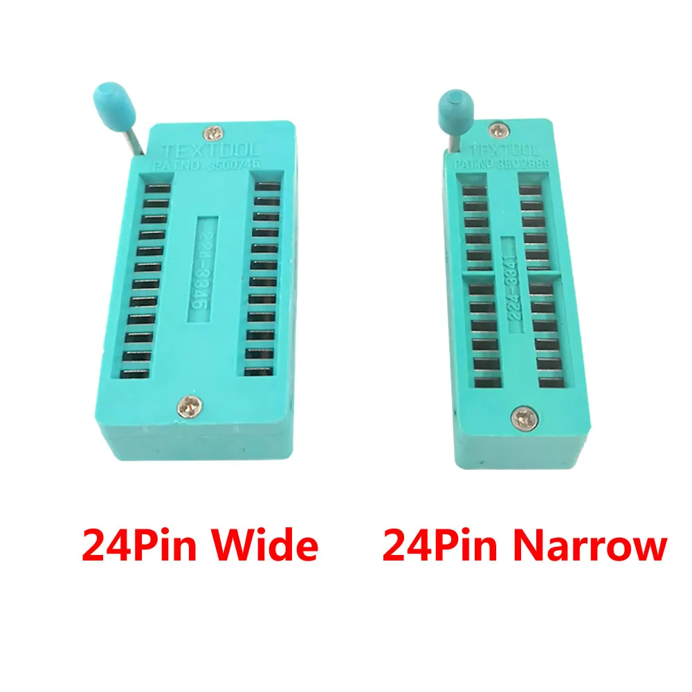 2 шт./лот IC lock seat zif socket Test Универсальные розетки 14Pin/16Pin/18Pin/20Pin/24Pin/28Pin/40Pin 14 P/16 P/18 P/20