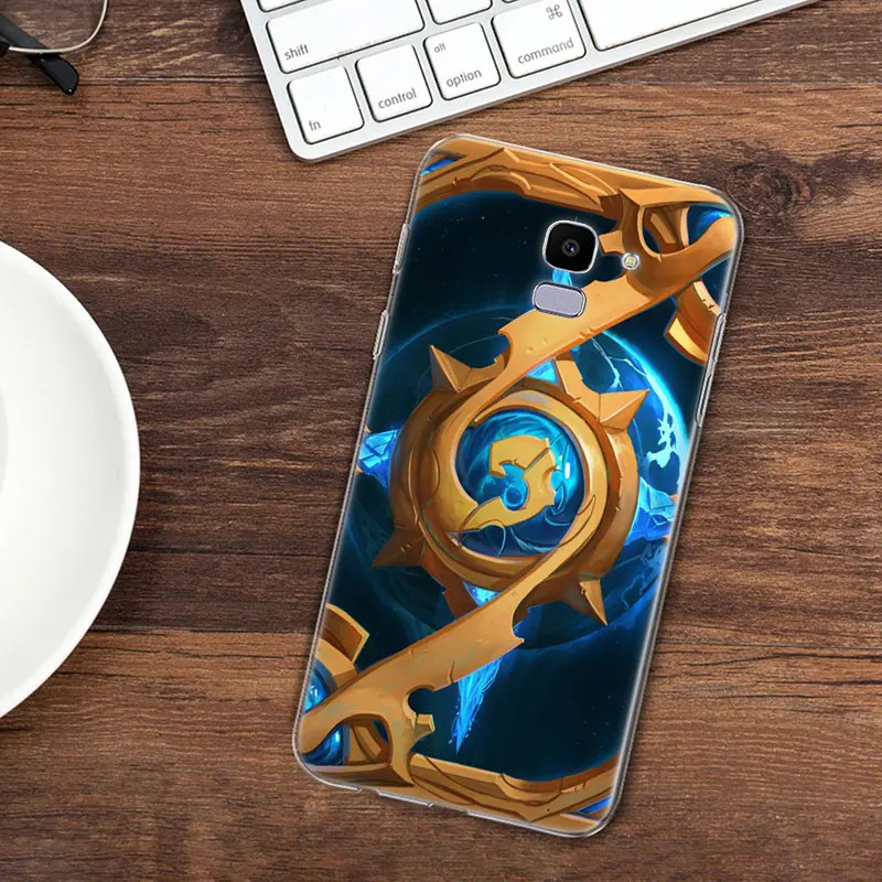 Hot Hearthstone Heroes of Warcraft Silicone Case For Samsung Galaxy J8 J6 J4 2018 J2 Core J5 J7 Prime J3 2016 2017 EU Plus | Мобильные