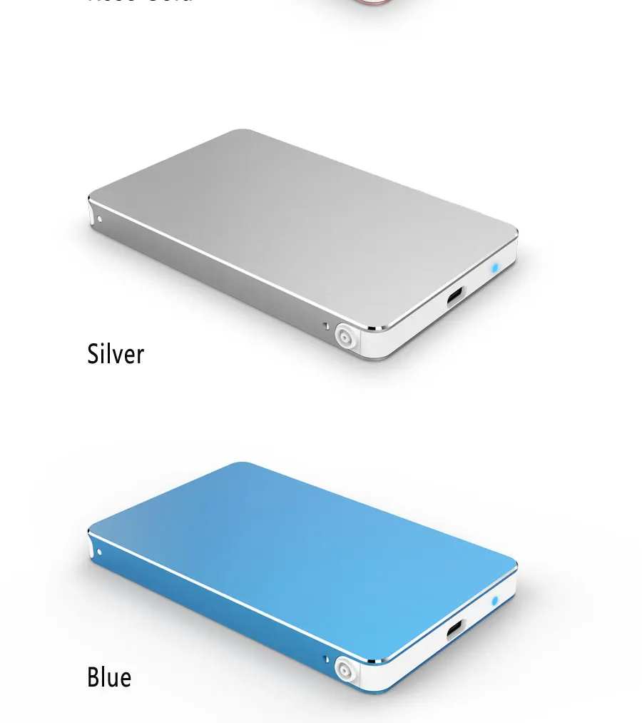 Безвинтовой USB3.1 Gen2 type-C 2," внешний SSD/HDD корпус жесткого диска/чехол с USB-C 10 Гбит/с для ноутбука MAC PC Настольный компьютер
