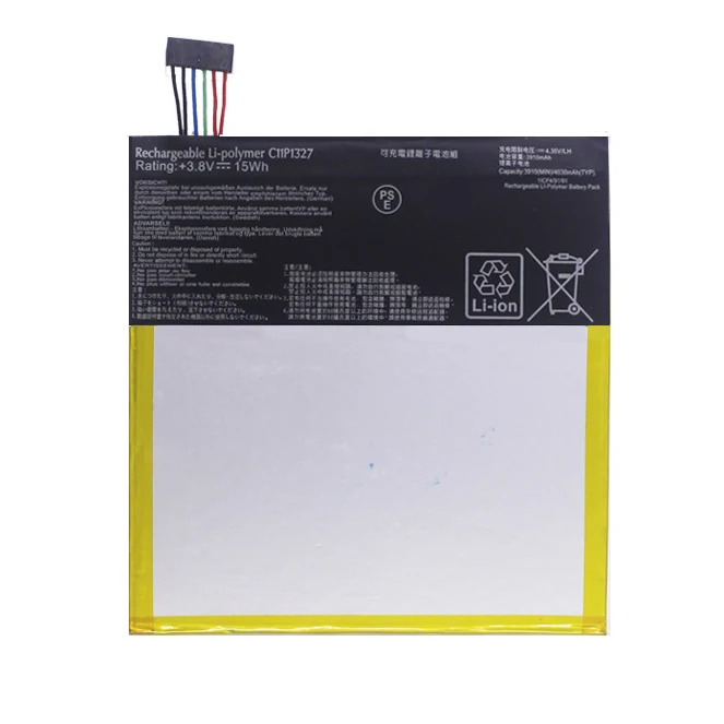 

Литий-ионный аккумулятор для планшета Asus Fonepad 7 FE170CG ME170C FE170 Fonepad7 K017 K012 3910mAh C11P1327
