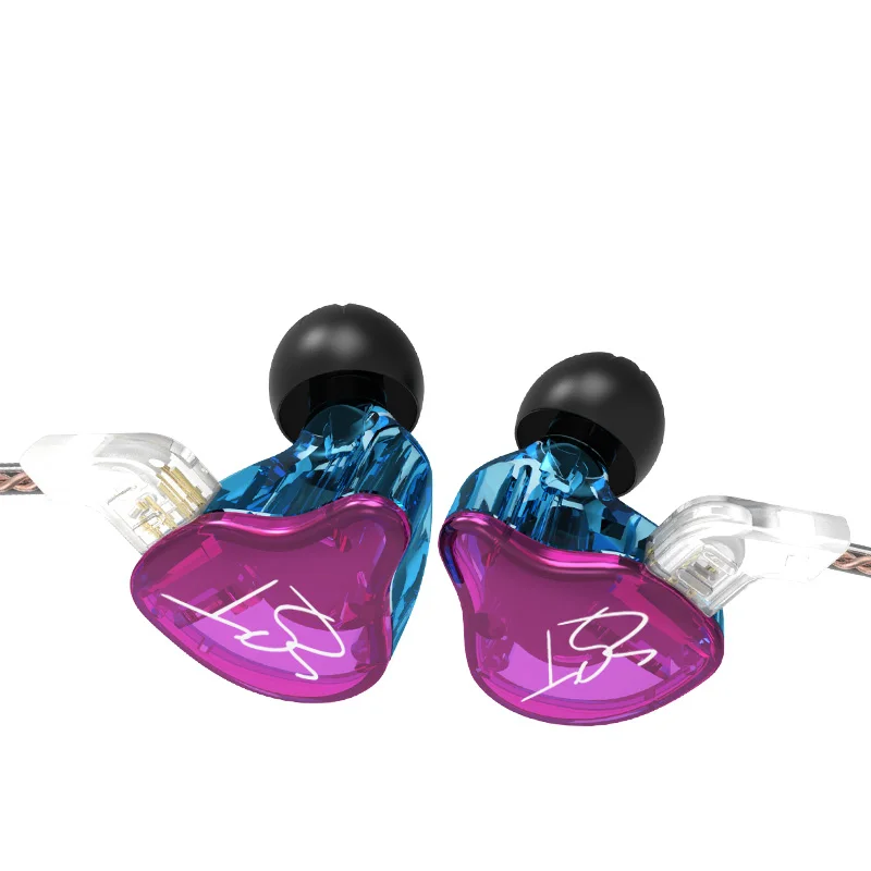KZ ZST 1BA + 1DD гибридные наушники вкладыши HIFI DJ Monito спортивные для бега ZSN AS06/ZS10 CCA C10|sport