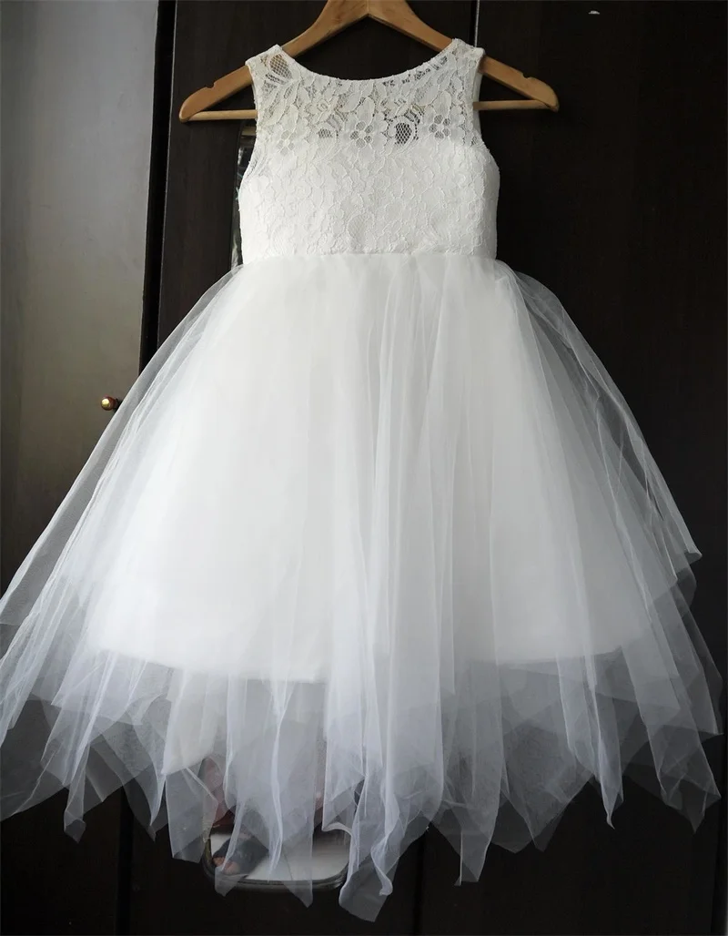 

Новые Брендовые платья с цветами для девочек, бальное платье с открытой спиной для причастия, для маленьких девочек, детское платье для свад...