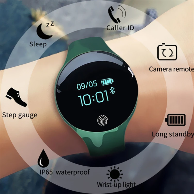 Смарт часы Bluetooth вызова сообщение напоминание IOS Android пара Smartwatch Для женщин