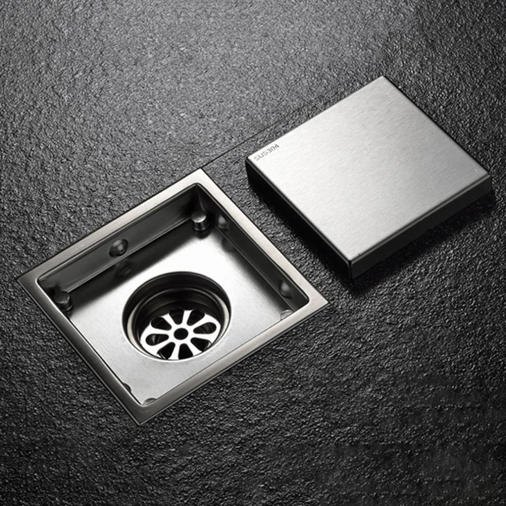 Практичная ванная комната устойчивая к запаху напольная дренажная крышка