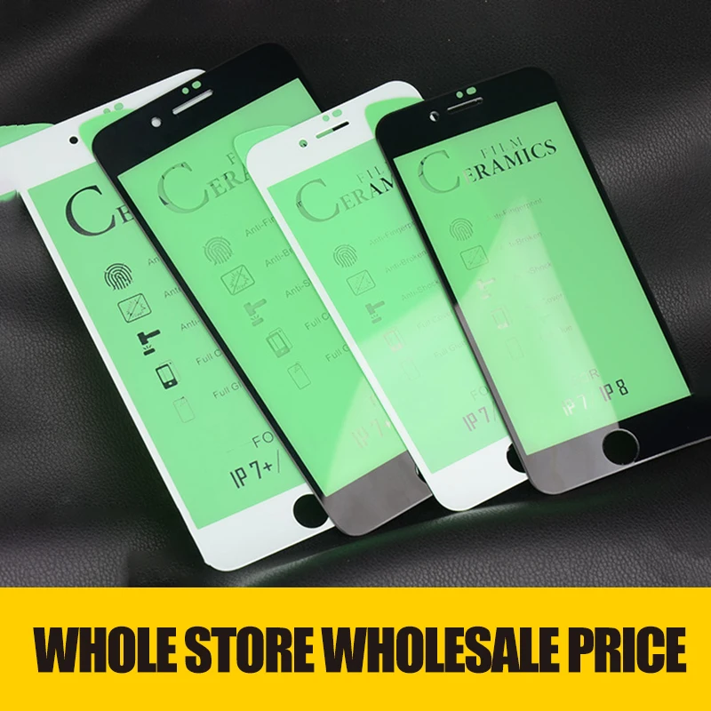 Mobile phone tempered ceramic film PET explosion-proof membrane foriphone6 ​​6s iphone6/6plus 7/8 7/8plus iphoneX XS XR XSMAX |