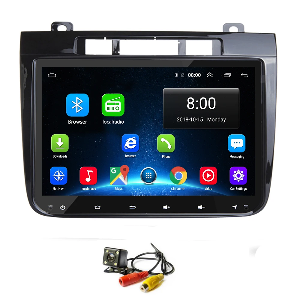 Android 8 1 Автомобильный GPS Радио навигатор для Volkswagen Touareg 2012-2016 автомобильный Navi
