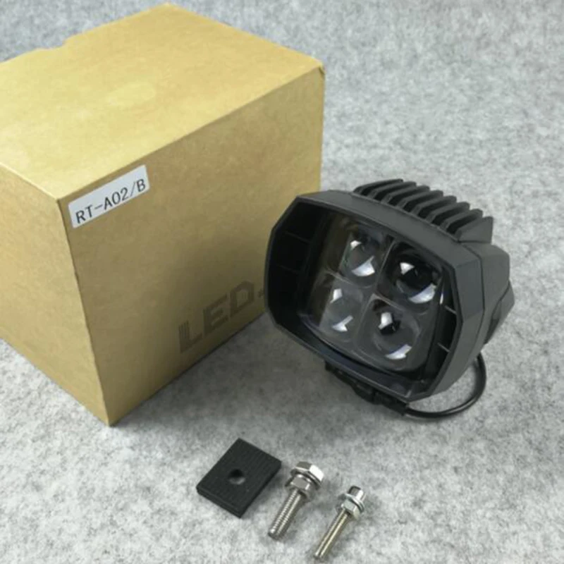 Светодиодная передняя фара для мотоцикла 12V 24V 60W 4000lm светодиодный мотоцикл