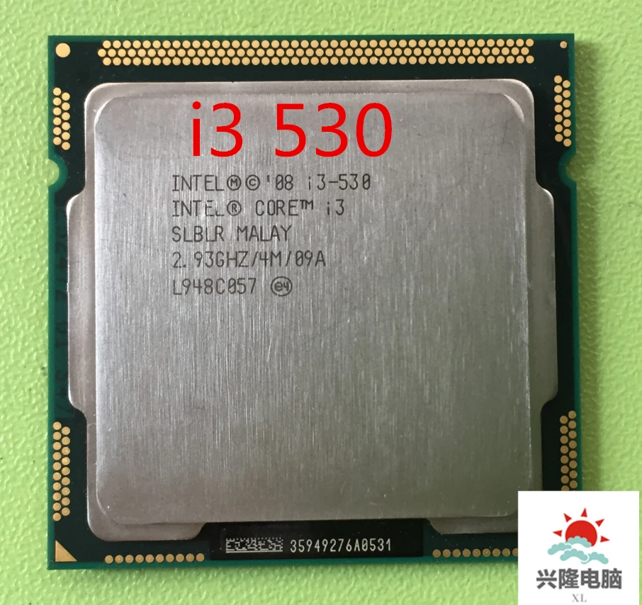 Для процессора Intel Core i3 530 (2 93 ГГц/4 МБ кэш/LGA1156) рабочий процессор для настольного