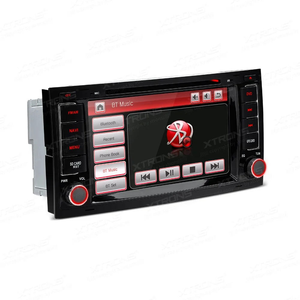 XTRONS 7 дюймовый HD цифровой сенсорный экран Dual CANbus GPS навигация автомобильный DVD
