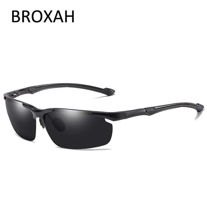 

Men's Polarized Sun Glasses Mirror Male Eyewear Sunglasses Aluminum Magnesium Goggle Oculos for Men 6522