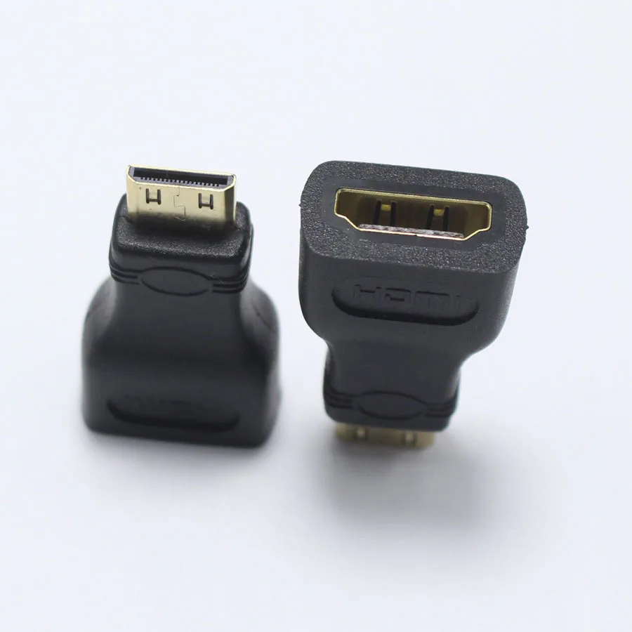 EClyxun 1 шт. HDMI Стандартный гнездовой разъем к мини Штекерный конвертер аудио