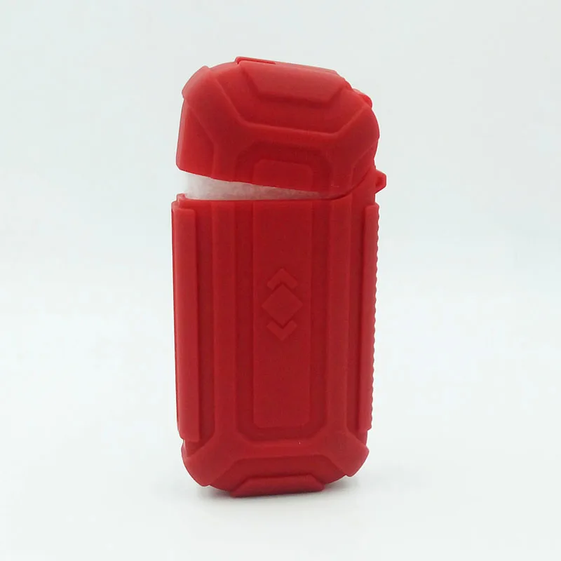 Red Розничная, 5 цветов, аксессуар для украшения vape, силиконовый чехол для использования с IQOS 2,4 p, карманная зарядка, защита от царапин, защитный чехол - Цвет: Red