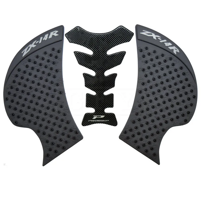 Противоскользящие наклейки на бак для мотоцикла Kawasaki ZX14R 2006-2020 ZX6R 2007 2008-2017 2018 2019 2020