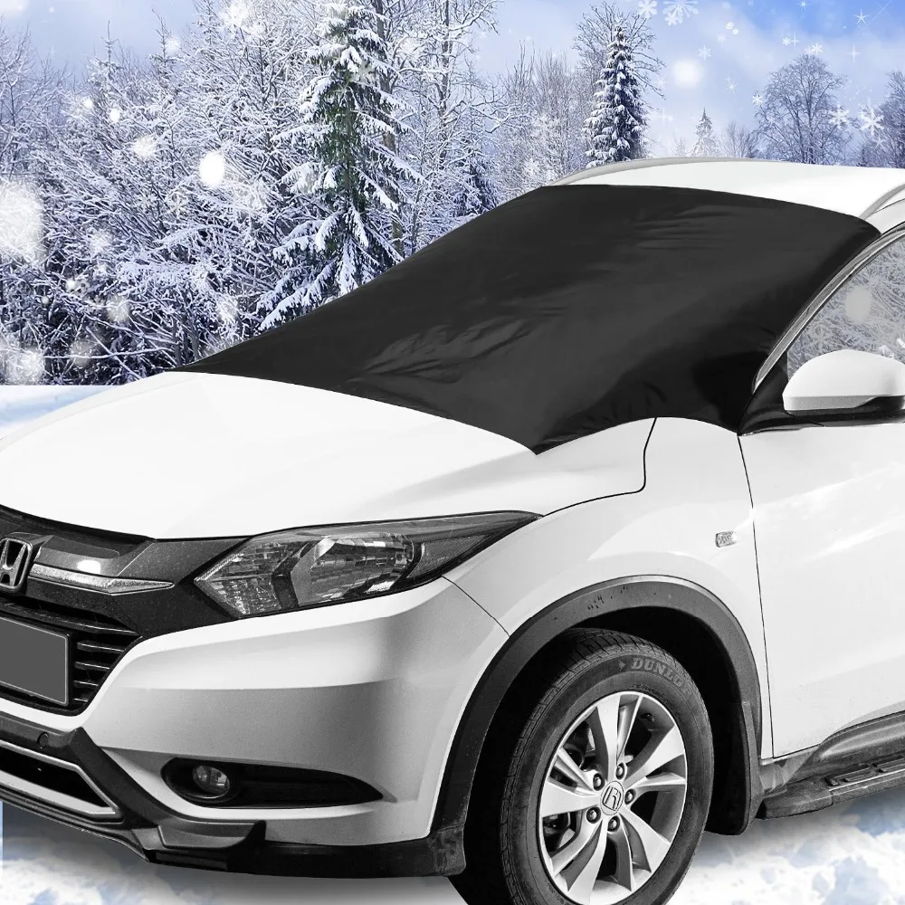 

Windshield Snow & Ice Cover, Waterproof, sun protection For All Cars, Trucks, SUVs, MPVs, with Magnetic