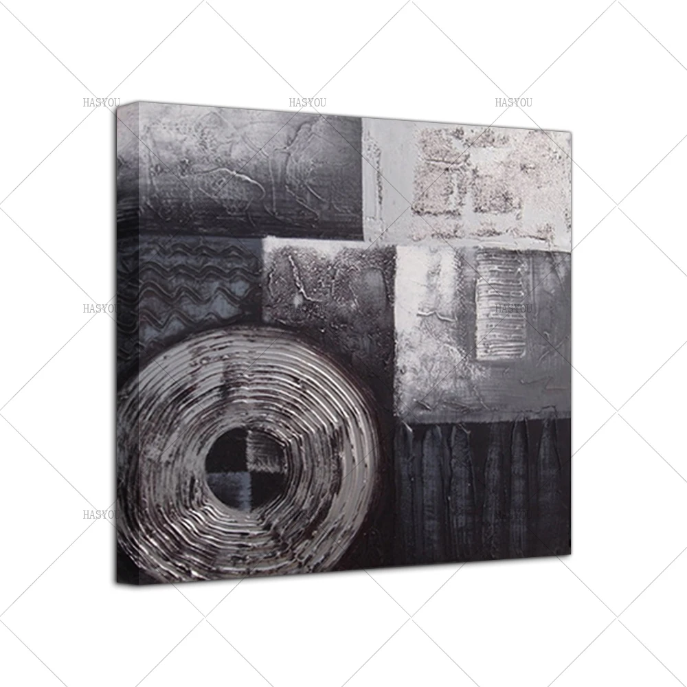 Large oil Painting on canvas Abstract Art Modern Grey vertical Oil Canvas Living Room Office pictures | Дом и сад