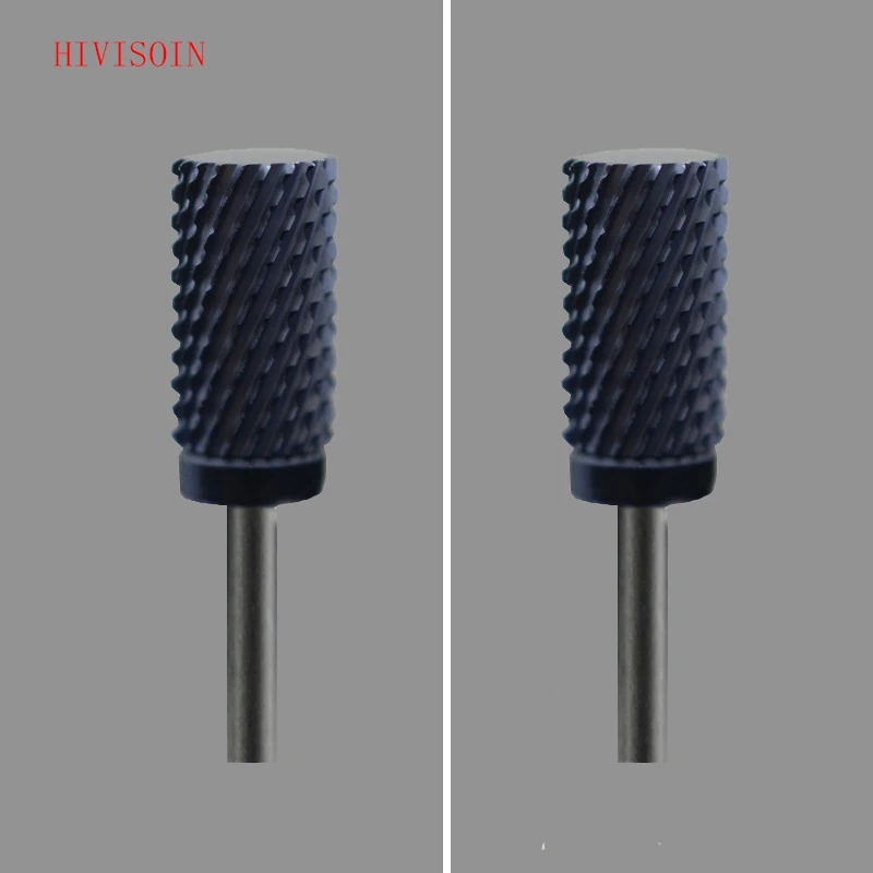 

2 Pcs/Lot Black Ceramic Nail Drill Bit - Lager Barrel Bit - XC (1080.066)