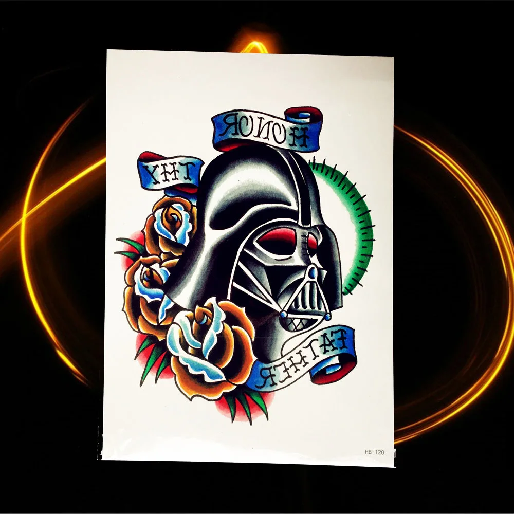 1 шт. Водонепроницаемый Большой якорь Татуировка поддельная грудь нанесение