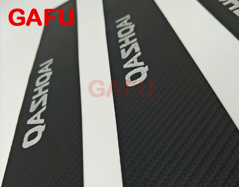 Накладки на пороги для Nissan Qashqai J11, защитные накладки на пороги, защитные накладки на пороги, автомобильные наклейки