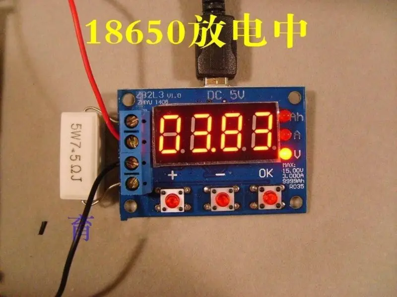 1 5 v ~ 12v измеритель емкости аккумулятора разрядный тестер 18650 li ion литиево свинцово