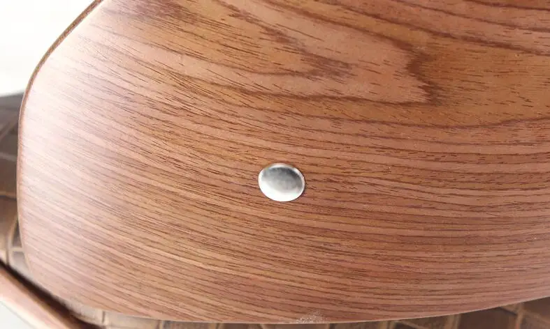 Грецкий орех Бентвуд регулируемая высота барный стул W/кнопка хохлатый черный